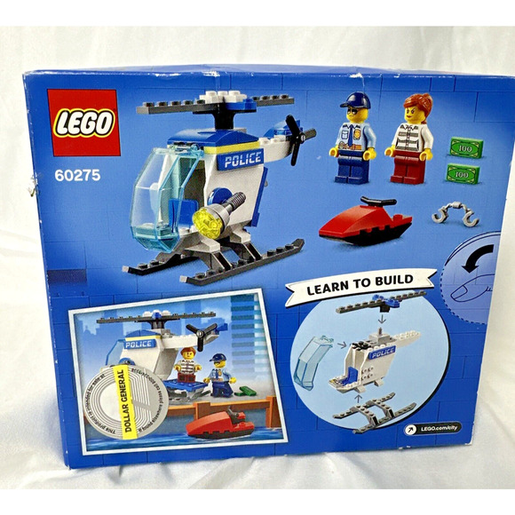 Lego City 60275 Police Helicopter Building Retired 2021 51 Pc Set NIB Sealed - Picture 3 of 5